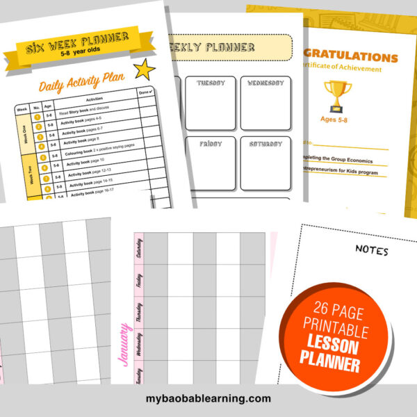 Round & Round Ebook Series with FREE Lesson Planner - Image 7
