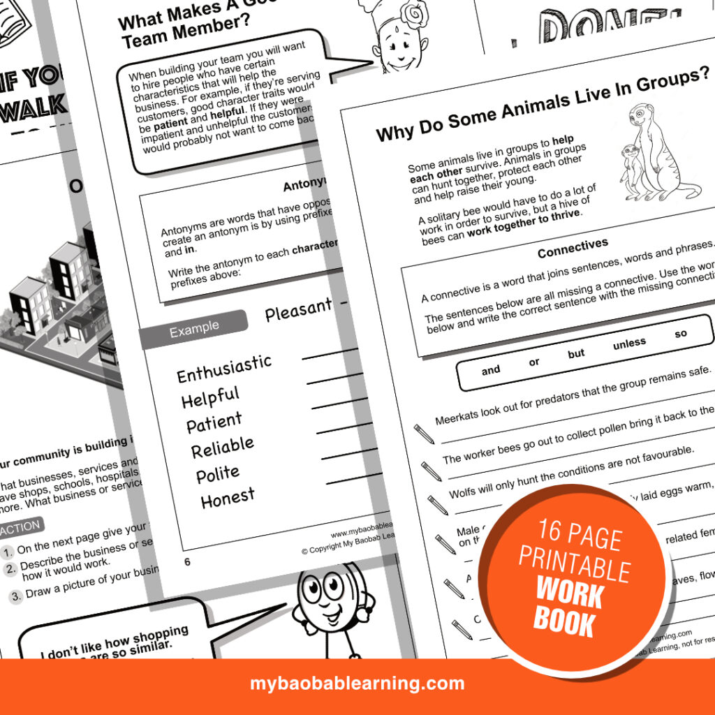 FREE Workbook - English lit-16 page workbook