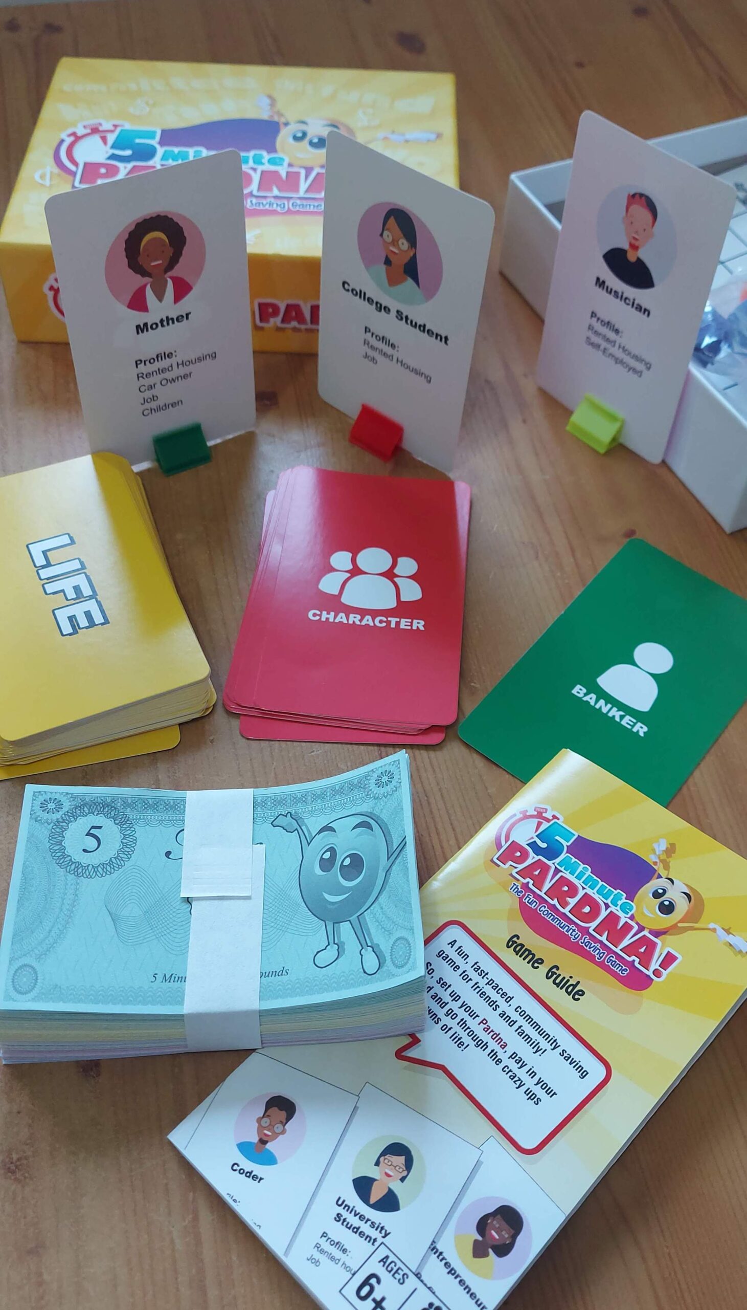 Five Minute Pardna Manufactures Prototype 1