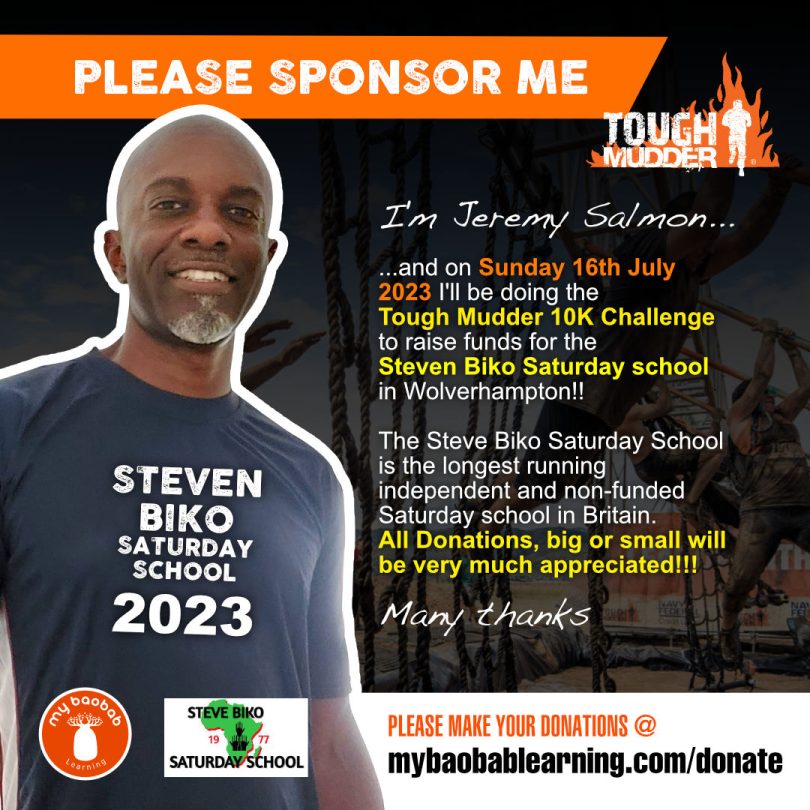 Sponsor Me - Tough Mudder 2023
